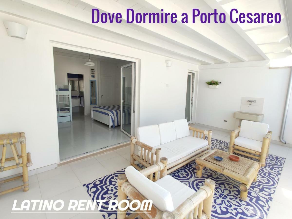 Latino Rent Room B&B Vista Mare 포르토 세자레오 외부 사진