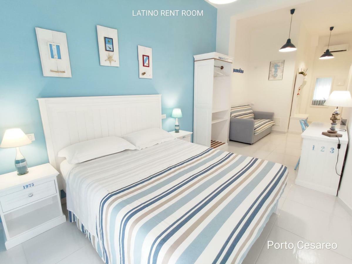 Latino Rent Room B&B Vista Mare 포르토 세자레오 외부 사진